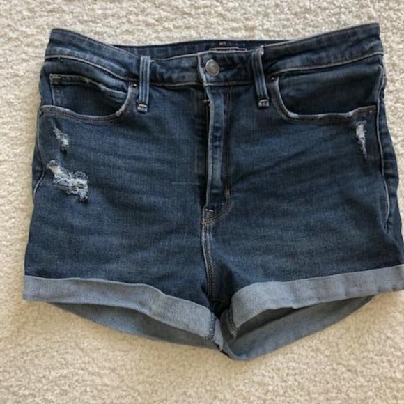 Abercrombie & Fitch Pants - Abercrombie & Fitch Simone Light Distressed High Rise Short Size 28/6